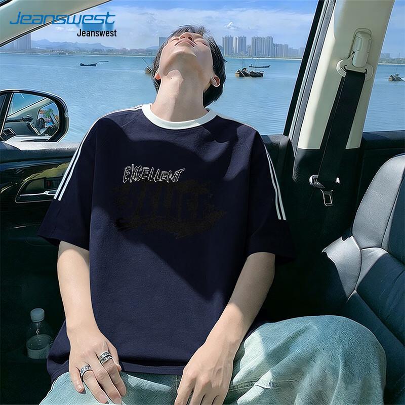 Jeanswest Men s 2026 Summer Loose Fit Heavyweight T-Shirt M