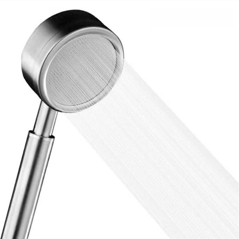 Lanmo Stainless Steel Pressurized Handheld Shower Head CN plug (adapter included)