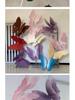 Large Pink Butterfly Art Set for Visual Merchandising, Window Decoration, Floral Display, and Hotel Landscaping