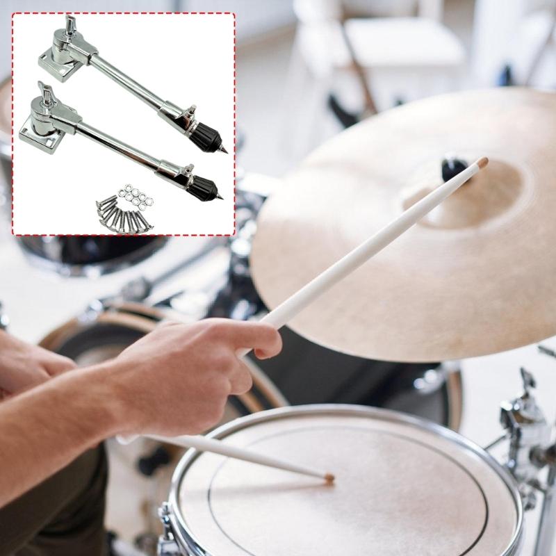 2Pcs Heavy Duty Metal Drum Leg Brackets Replacement Adjustable Drum Stand Legs For Enhanced Stability Easy to Use