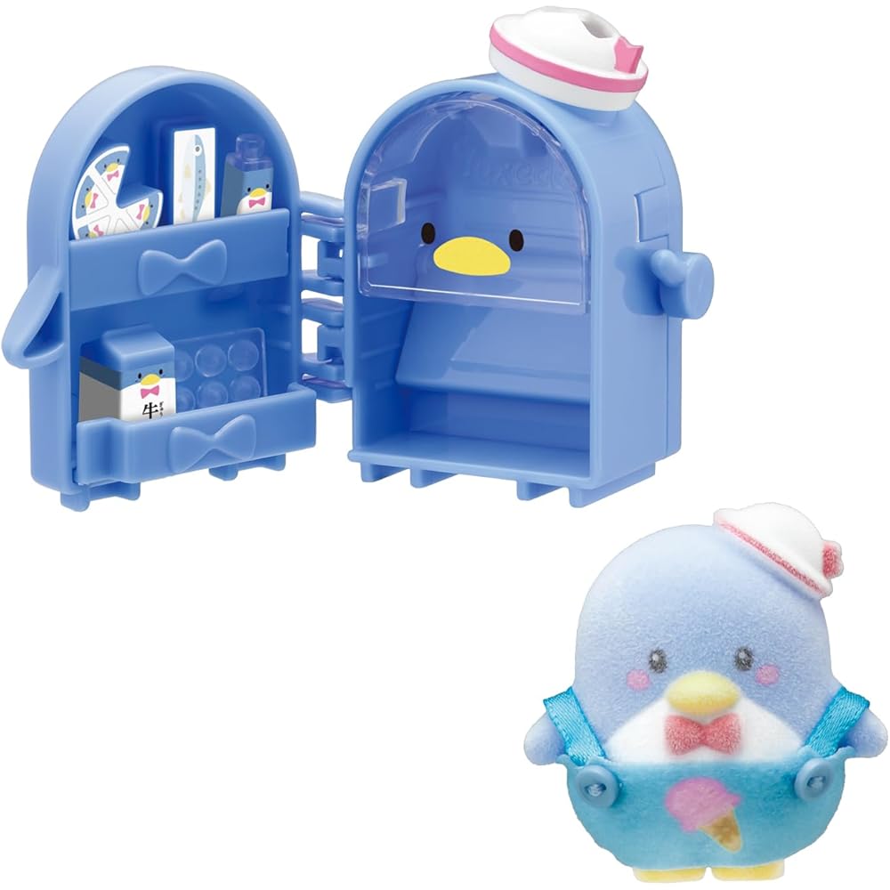 Bandai Puchitomo Sanrio Characters Tuxedo Sam Refrigerator Toy Age 3 and Up