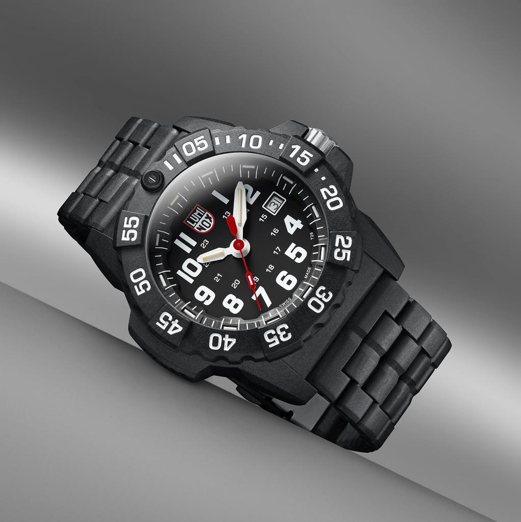 Liberta Luminox SEA SERIES 3502.L Herren Schwarz Taucheruhr