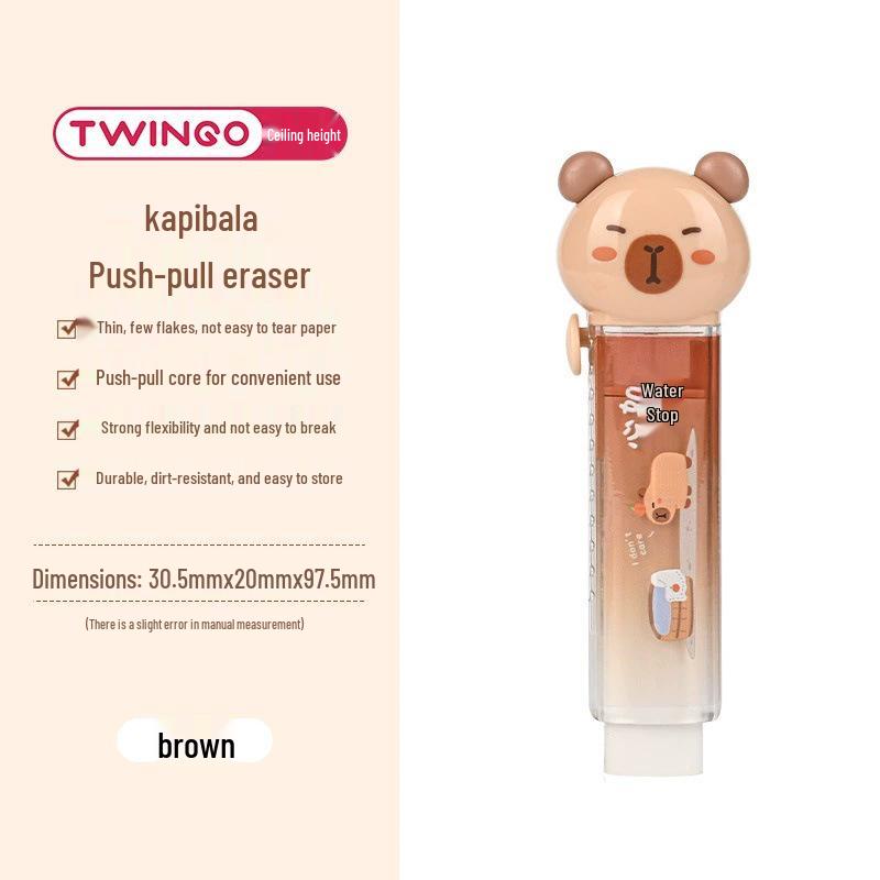 Cartoon Cat Paw Eraser – No Residue, Perfect for School or Office Stationery
