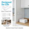 Transparent Black Hand Towel Holder Wall Mounted Towel Hanger  Bathroom Kitchen Toilet Laundry Room