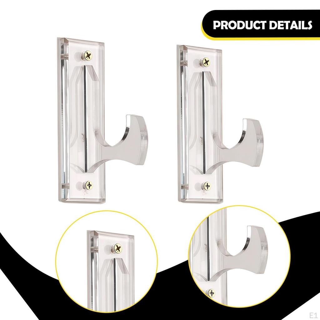 2 Stück Schwert-Ausstellungsständer Wandhalter Halter Acrylhaken Mehrzweckständer Geeignet für Zuhause