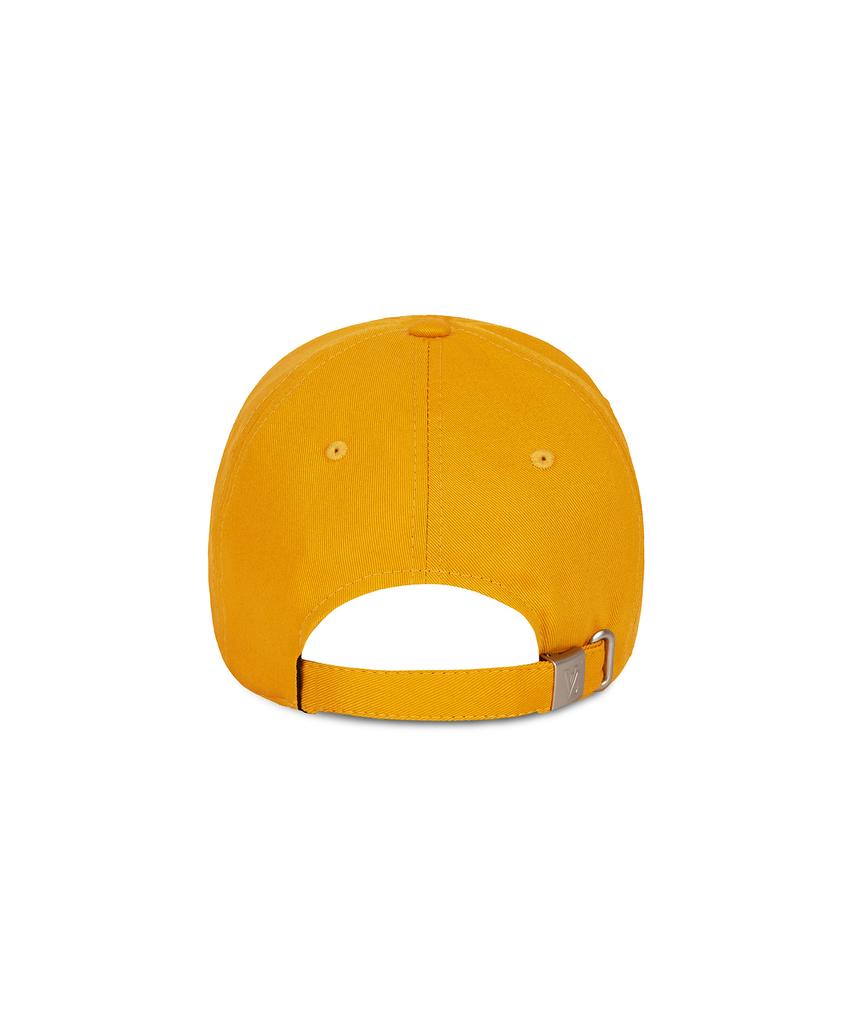 Bajal Monogram Soft Oversized Ball Cap Yellow