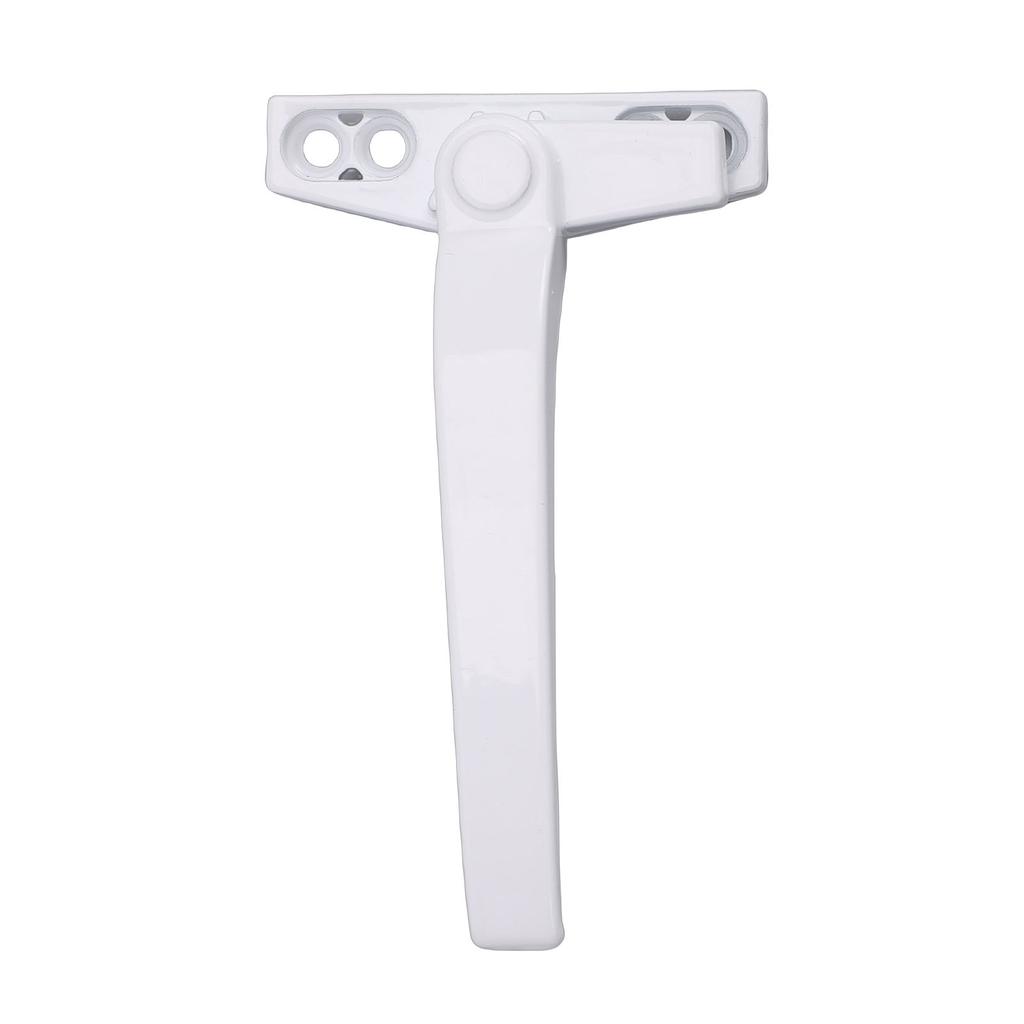 Rechter und linker Fensterverschluss Ersatz Aluminiumlegierung Universal Drehkippfenster Abschließbarer Griff Weiß