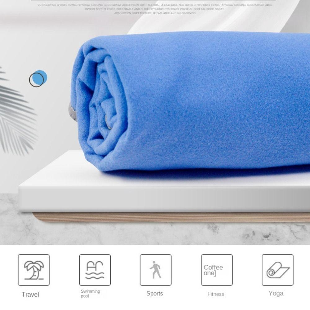 Microfiber Quick Drying Towel Ultrafine Fiber Yoga Fitness Towel Fit-Flip   Outdoor Work