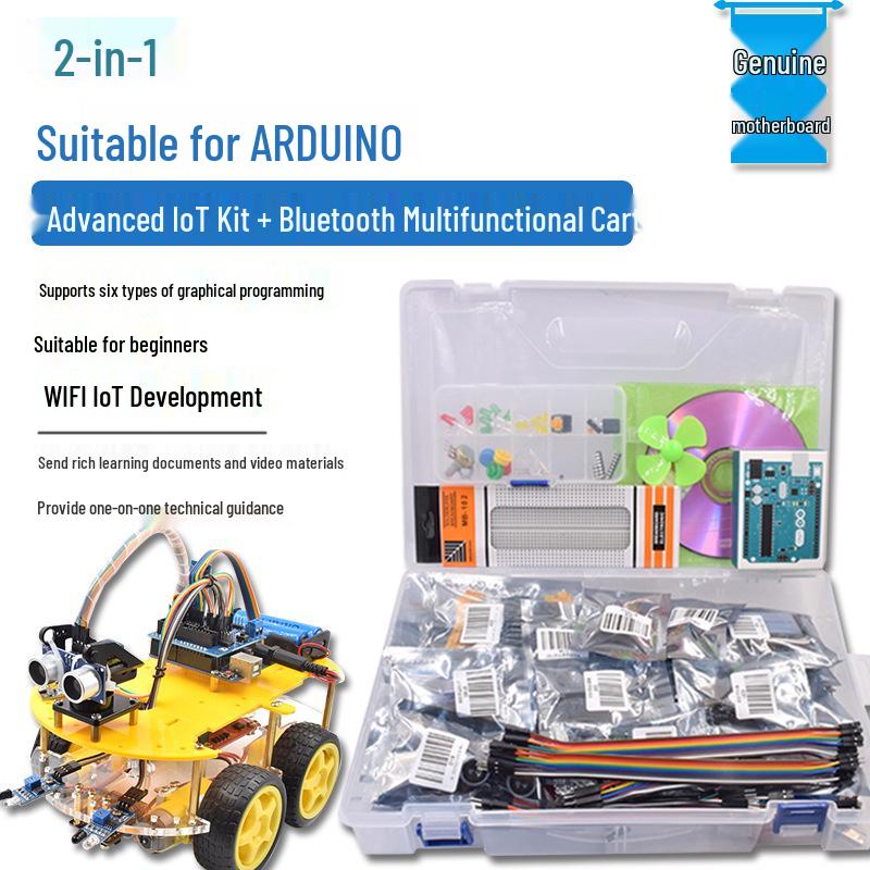 Kit IoT pentru începători Arduino Uno R3 cu programare Scratch
