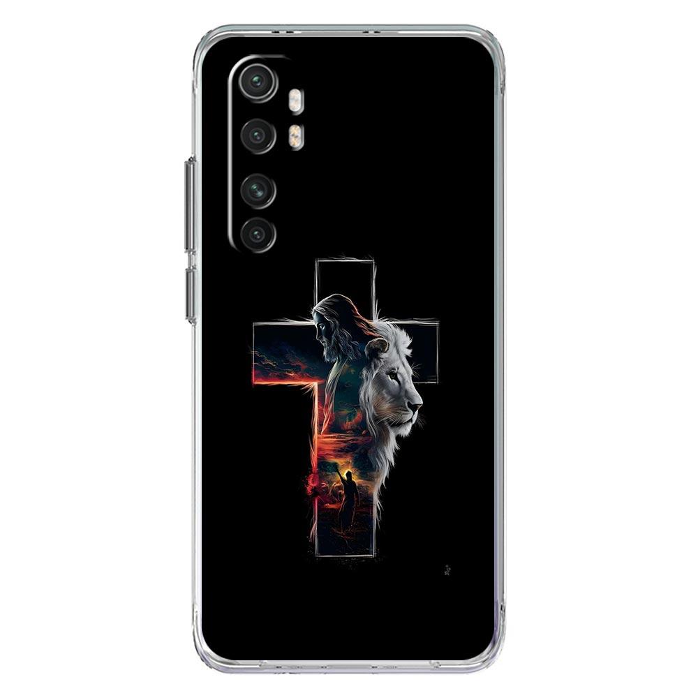 Phone Case For Xiaomi Mi Poco X7 X6 X5 NFC X3 F7 Ultra F6 Pro F3 15 14T 14 13T 11 12 13 Lite TPU Cover Bible Jesus Christ Cross
