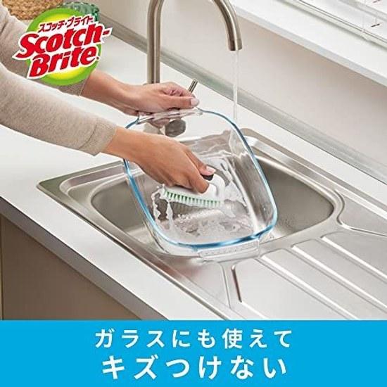 3M Kitchen Brush Mini Non-scratch Antibacterial 2 pieces Scotch-Brite K-504J