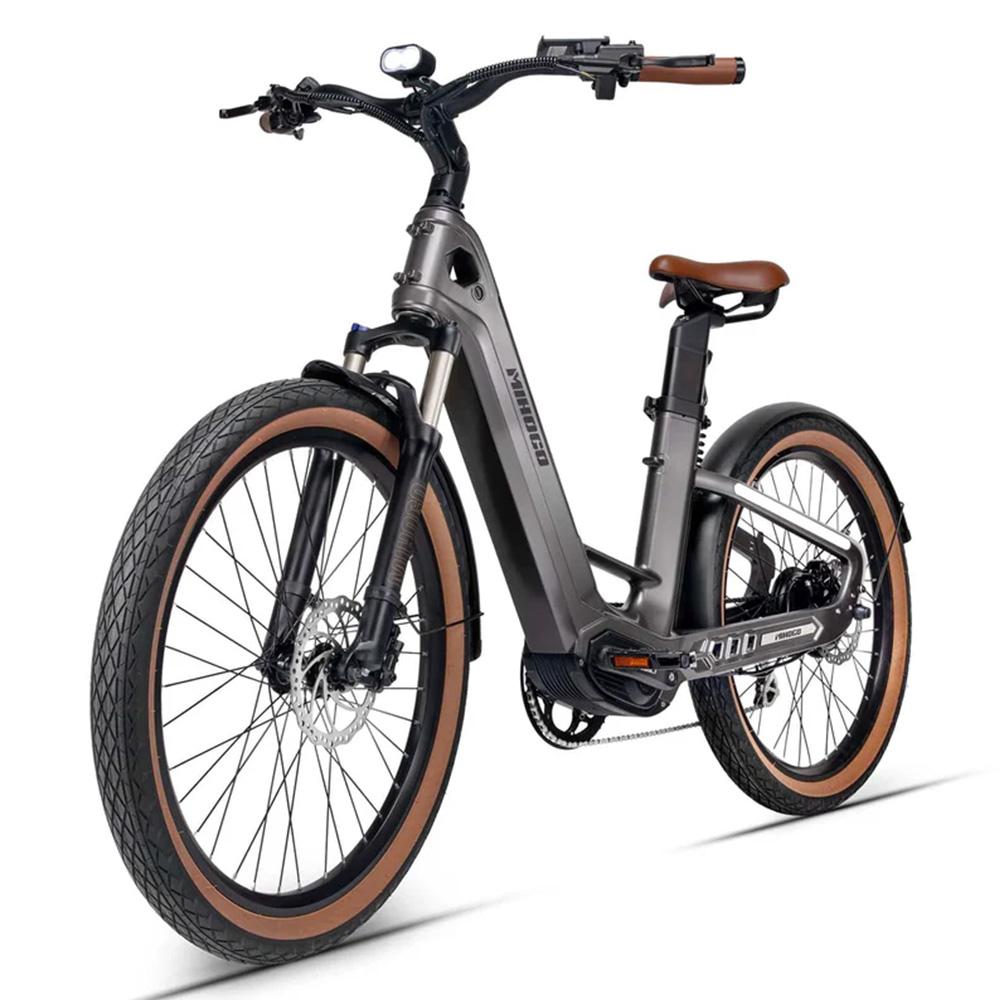 Carbonfaser Elektrofahrrad MIHOGO Air 26" 750W Motor 2x48V 9.6AH Doppelakku Maximale Reichweite 200Km Last 120KG