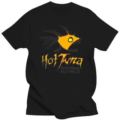 Camisetas Gráficas de Hombre Hot Tuna Estampado 100% Algodón Alta Calidad Tendencia de Moda 2024 Nuevo Primavera Verano