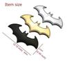 2018 Newest Bat 3D Chrome Metal Auto Car Motorcycle Logo Sticker Badge Emblem Tail Decals