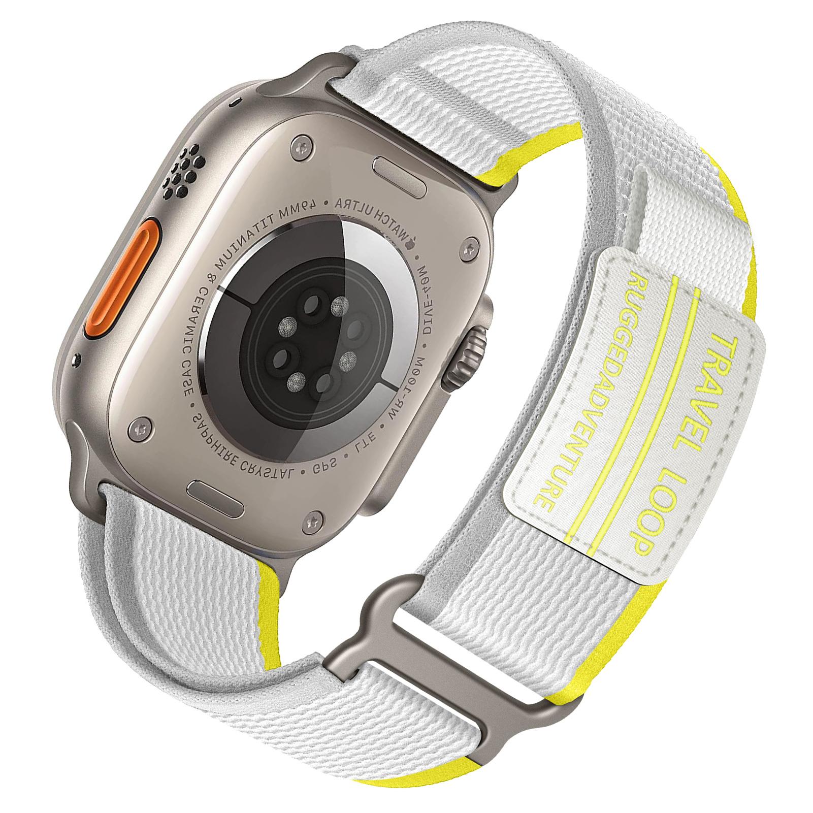 

Ремешки для Apple Watch Ultra2 3 Ремешок 44 мм 40 мм 49 мм 41 мм 45 мм 42 мм Браслет Trail loop ремешок iWatch серия 7 se 8 9 10 11 46 мм 42 46 44 45 49 mm ML