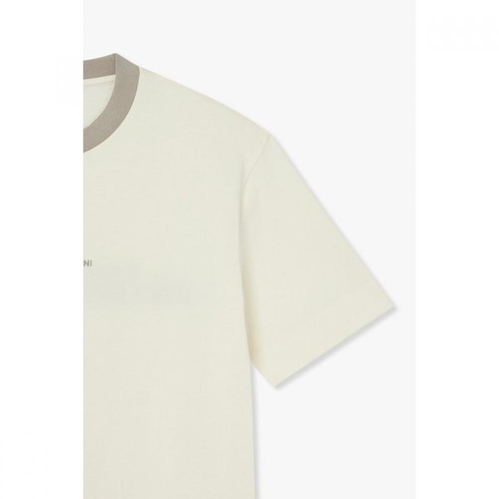 Emporio Armani Men S Colorblock Crewneck Logo T ShirT A516126055