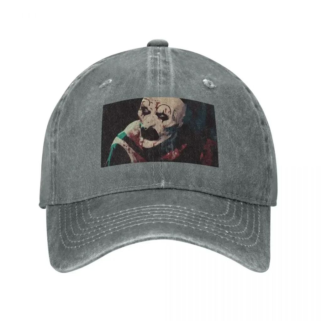 Art The Clown Terrifier Baseball Cap Dropshipping Sunhat custom caps F Women Beach Fashion Unisexs