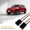 1 Pair H7 Bulb Socket Car Headlight Fog Lamp Female Connector Adapter Pigtail