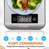 Ataller Smart Kitchen Food Scale Electronic Bluetooth APP Digital Weight Balance With Nutrition Analysis 5kg Stainless Steel