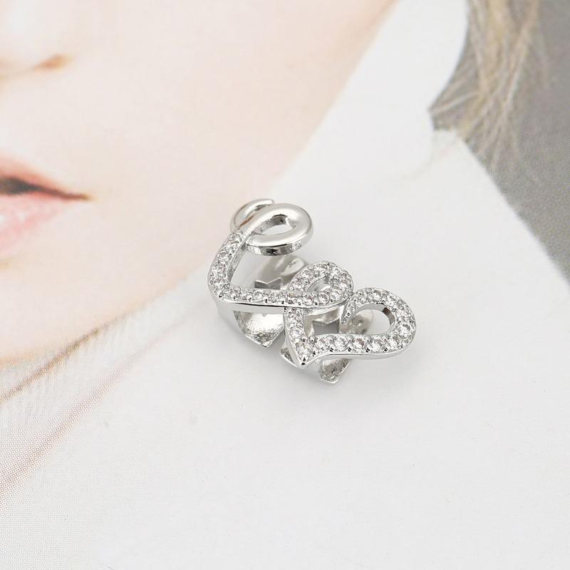 Pozłacane 24K Podwójne Serce Grillz - Mikro-Pavé Cyrkon Hip Hop Biżuteria Dentystyczna, Wyjmowane Złote Zęby na Imprezy i Wydarzenia Muzyczne