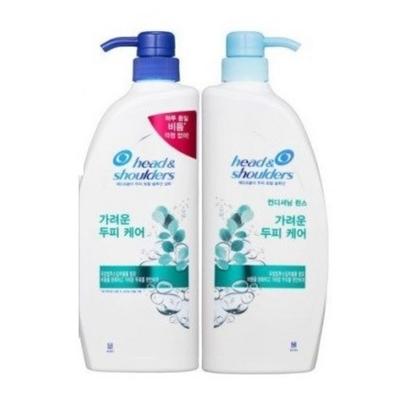 Head & Shoulders Itchy Shampoo & Rinse Set, 850ml, 1 Set