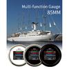 Waterproof 85mm 0-999 km/h MPH Knots GPS Speedometer Odometer Trip Tachometer Hours with Fuel Voltmeter Water Temp for Boat Car