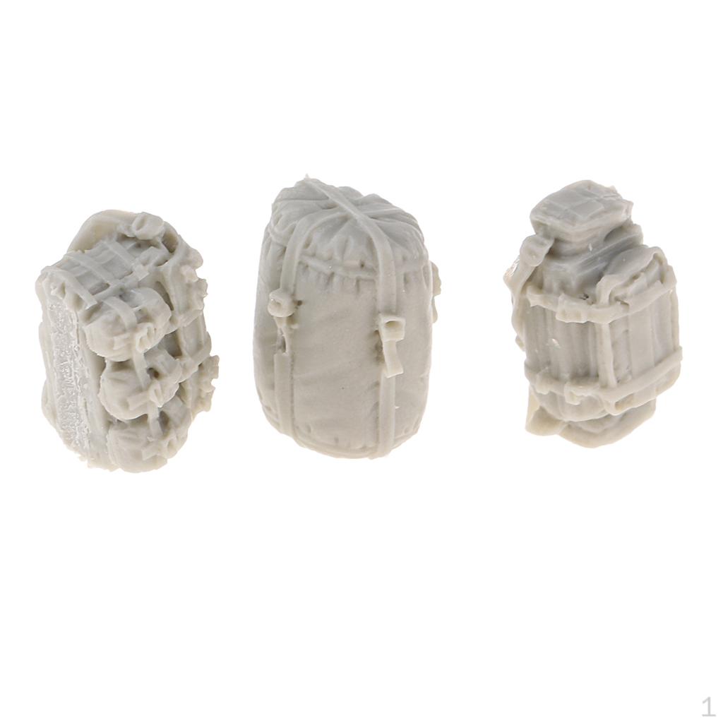 

1:35 Scale Scene Backpack Bags Resin For Table Landscape