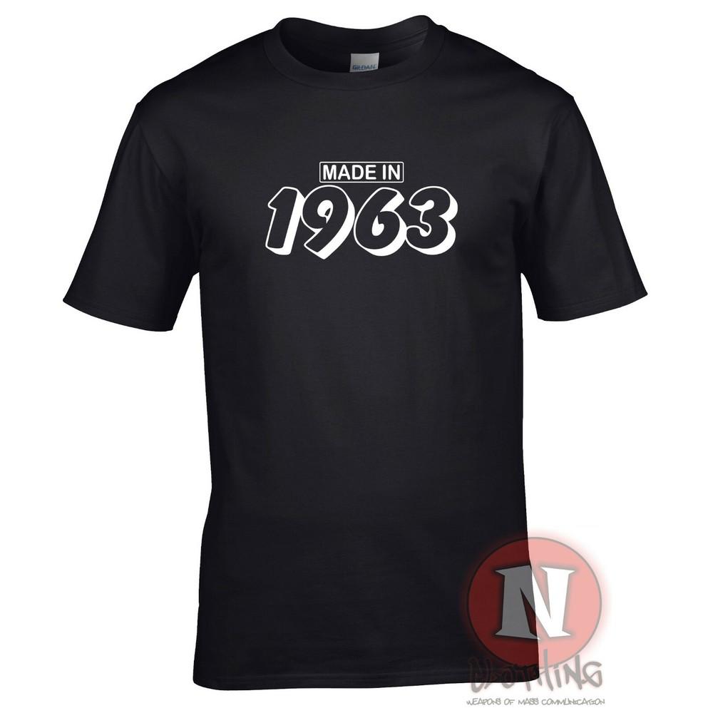 Made In 1963 TShirt Birthday Celebration Present Gift Funny Party Teeshirt