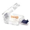 Dental Lab Supply 50pcs Plastic Denture Tooth Box With Film Denture Storage Box Membrane Tooth Box