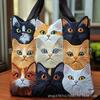 3D Printed Tote Bag Crossbody Women 600D Oxford Fabric Fashion Handbag
