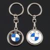 For BMW M 1 2 3 4 5 6 7 Series X1 X2 X3 X4 X5 F20 E36 E46 E90 E39 F10 Car Metallic Key Chain Creative Gift Interior Accessories