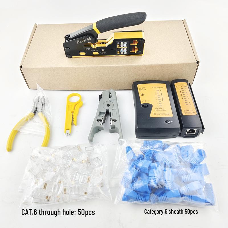 "Multifunctional EZ Crimping Tool for 5-6 Type Network Cables"