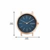 Skagen Women's Watch, Rose Gold/Blue, One Size, Signatur Lille