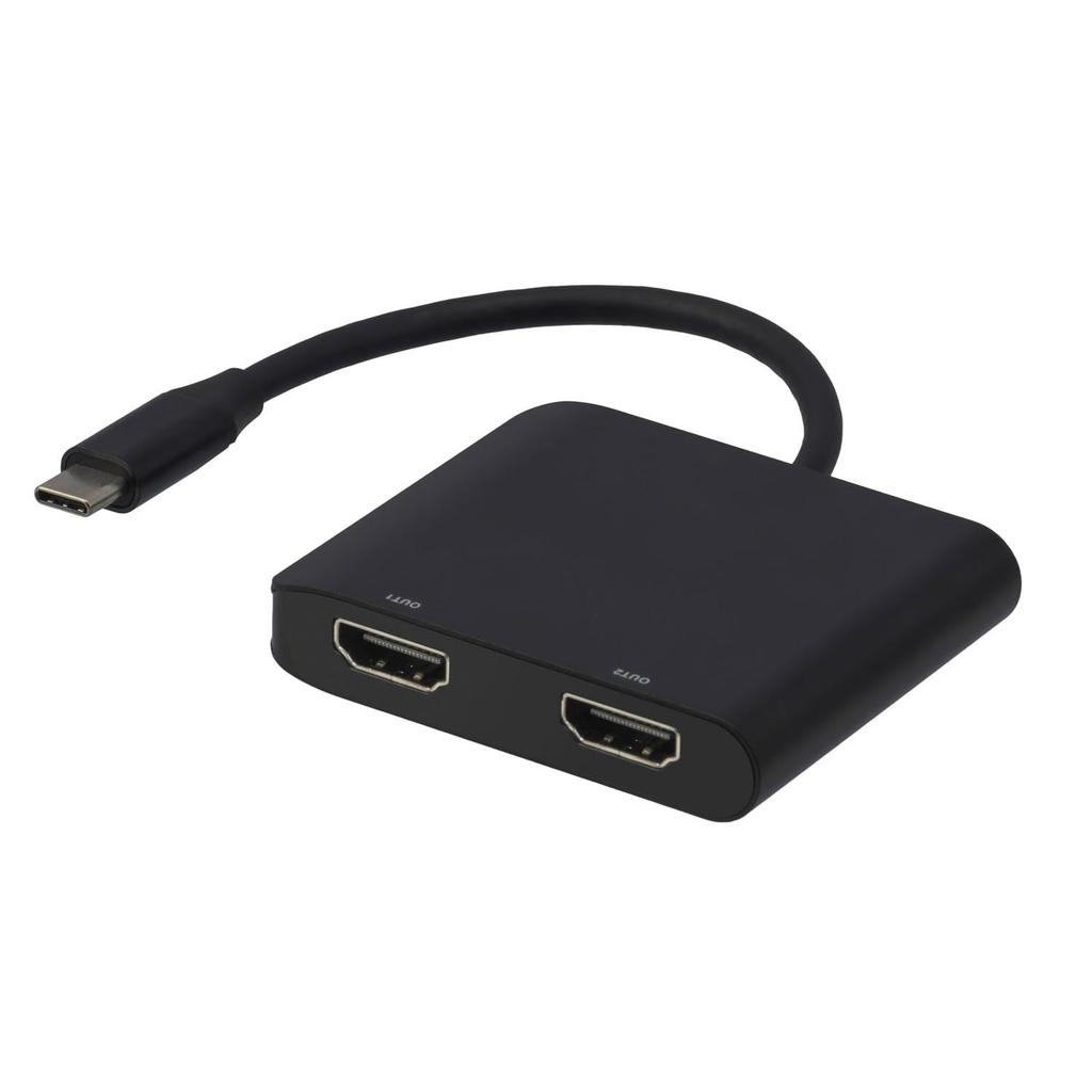 Green House USB to HDMI Adapter Type-C Multi-Monitor GH-TCHDC-BK