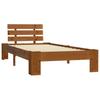 Solid Wood Bed Honey Brown Pine 100 X 200 Cm