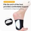 1Pcs Arch Foot Run Pad Support Ankle Brace Foot Pads Medical Protective Gear Breathable Sponge Correction Silicone Pad