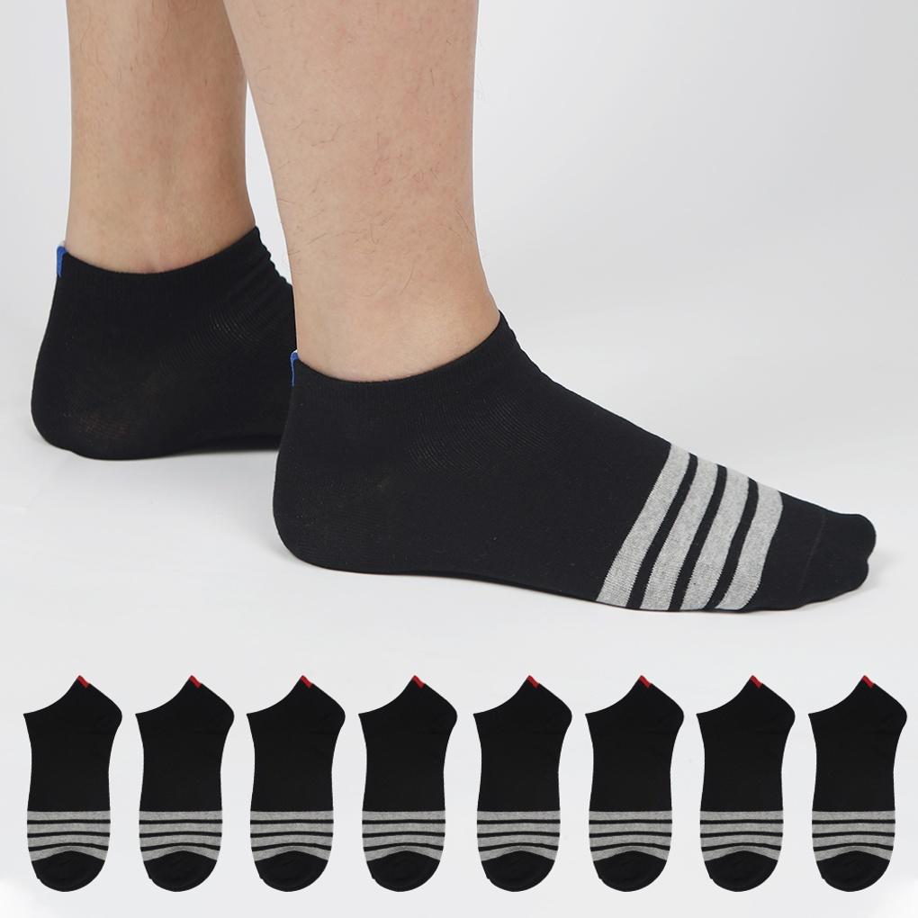 10 Pairs of Men's French Line Sneaker Socks