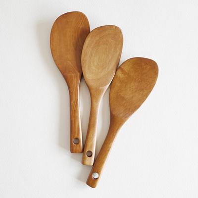 Romwood Rosewood Wooden Crescent Spatula