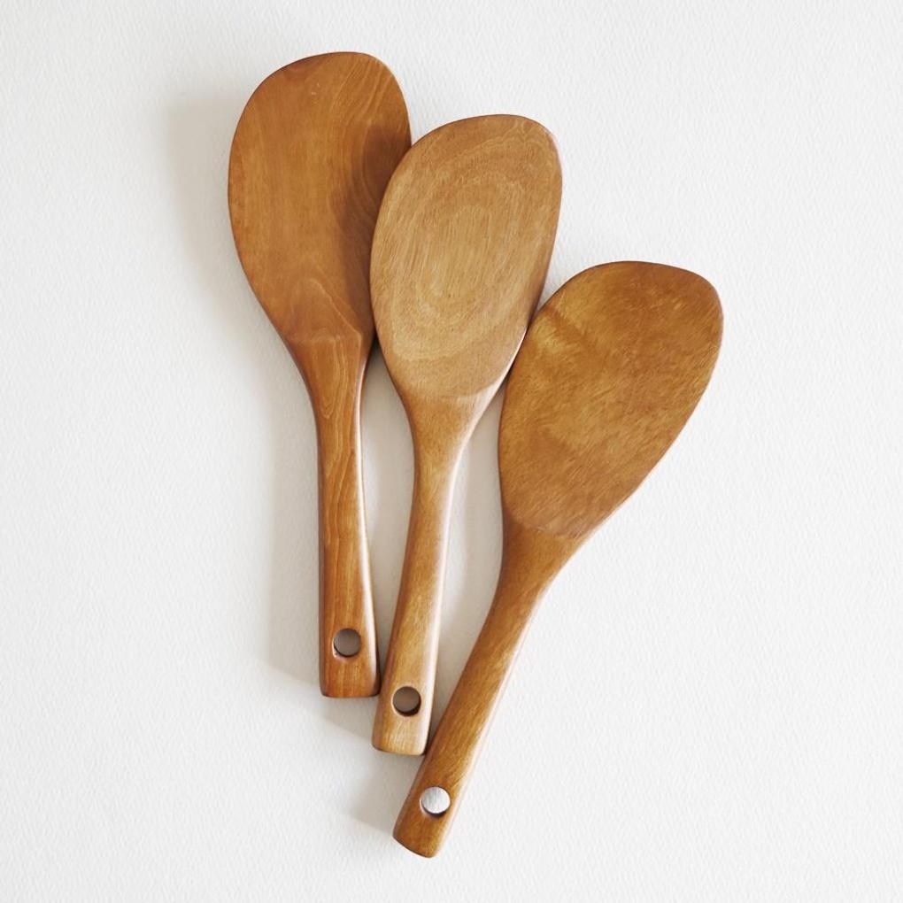 Romwood Rosewood Wooden Crescent Spatula