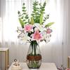 Real Touch Artificial Flower Branch 87cm Fake Flowers  Outdoor Garden Decor