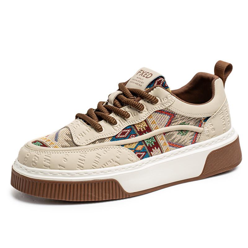 

Low top thick baseplate shoes spring and summer new teenagers personality heightening casual men s shoes men s students sports trendy shoes 44