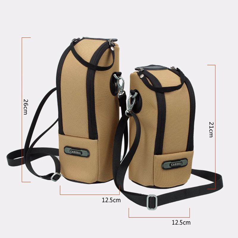 Hot sell CAREELL C308 tubus objektivu fotoaparátu protinárazová nárazuvzdorná brašna na objektiv pro Canon pro balení objektivů Nikon