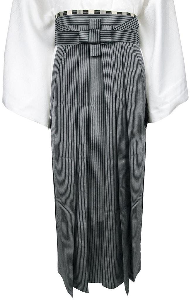 Washable Hakama for Horse Fine [Kyoetsu] Riding, Stripes, Men's (SS, Black)