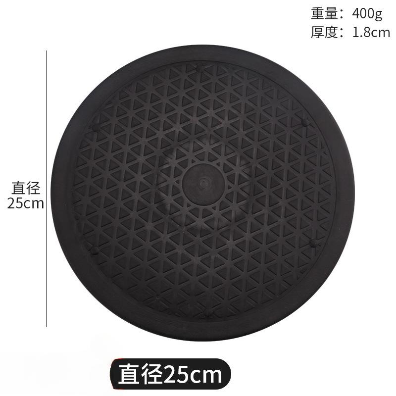 Turntable Rotary rotary table Anti-slip clay plastic rotary table express sealing plastic rotary base