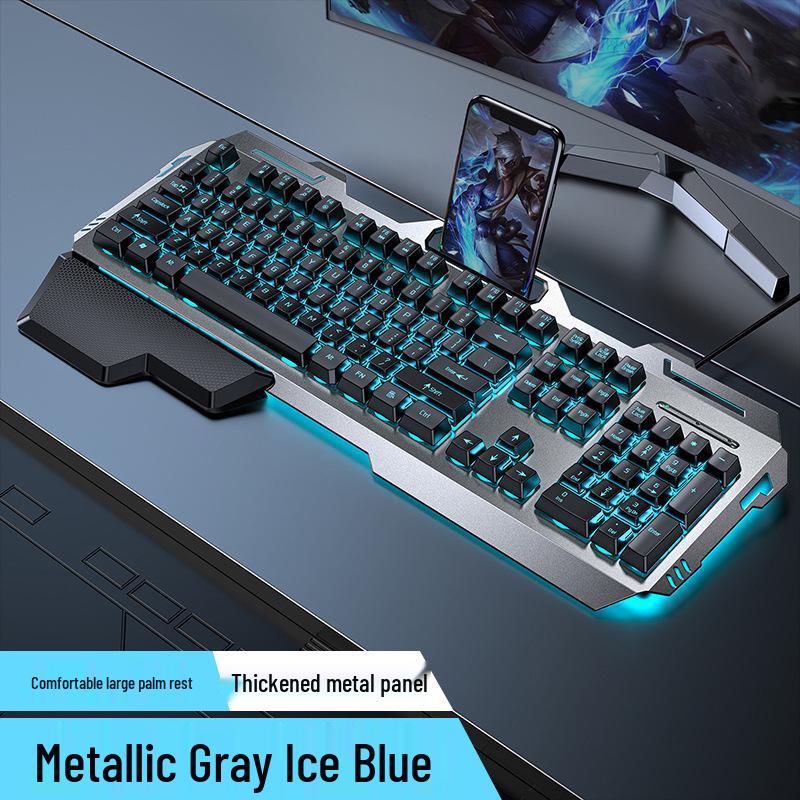 GX80 Mechanical Keyboard, Mouse & Headset Set - Brown Switch, Wired for Laptop & E-sports Gaming