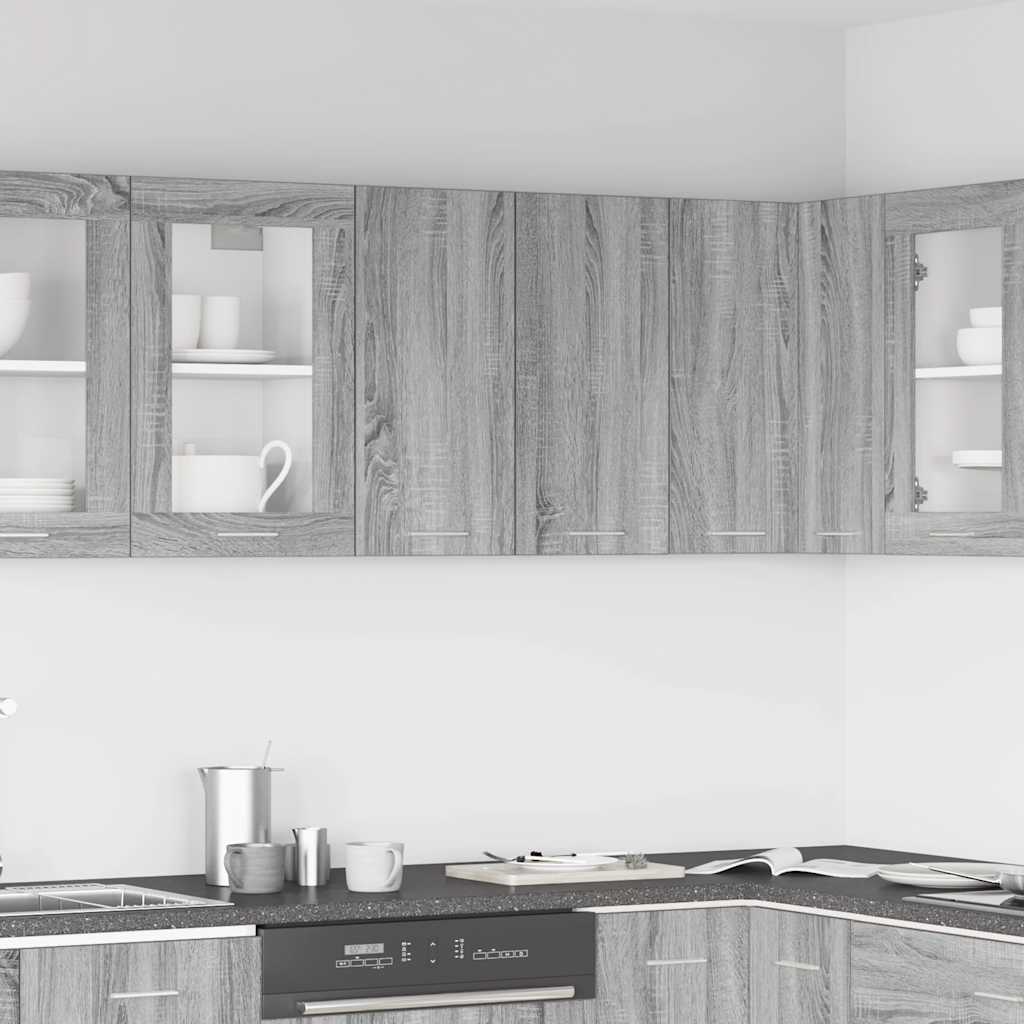 Vidaxl Hängeschrank, Sonoma-Eiche Grau, 60X31X60 Cm
