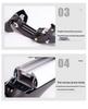 Lockable Aluminum Crossbars for Car Roof Racks and Luggage