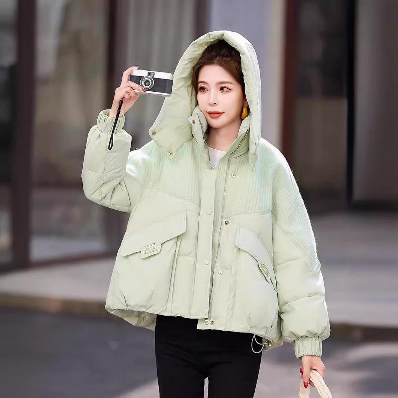 New winter cotton-padded clothes women's short short design cotton-padded clothes loose and thickened cotton-padded jacket