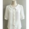 JPNTKY Women's Fashion Casual Short Sleeve POLO Neck Blouses & Shirts