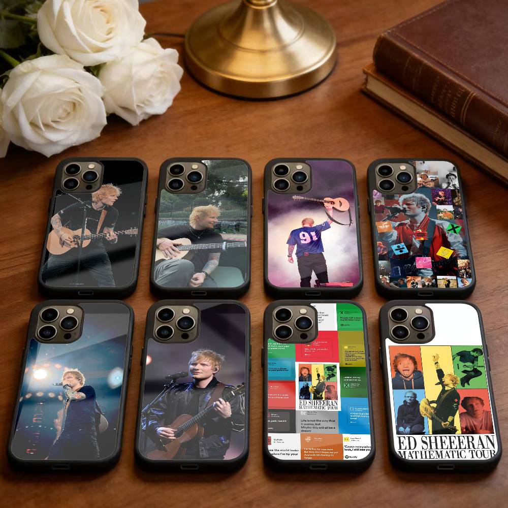Singer E-Ed Sheeran Phone Case For iPhone17,16,15,14,13 Plus,Pro Max Magnetic For Magsafe Wireless Charging